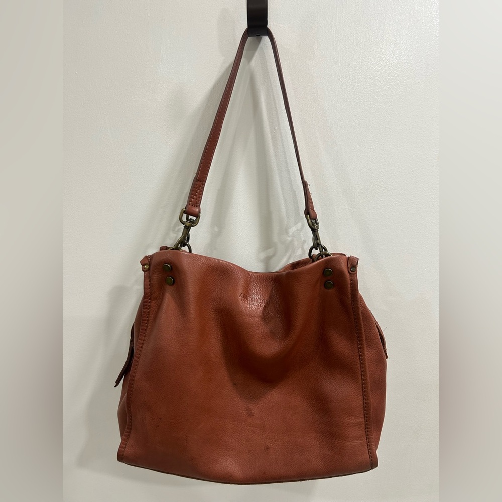 American Leather Co Leather Satchel